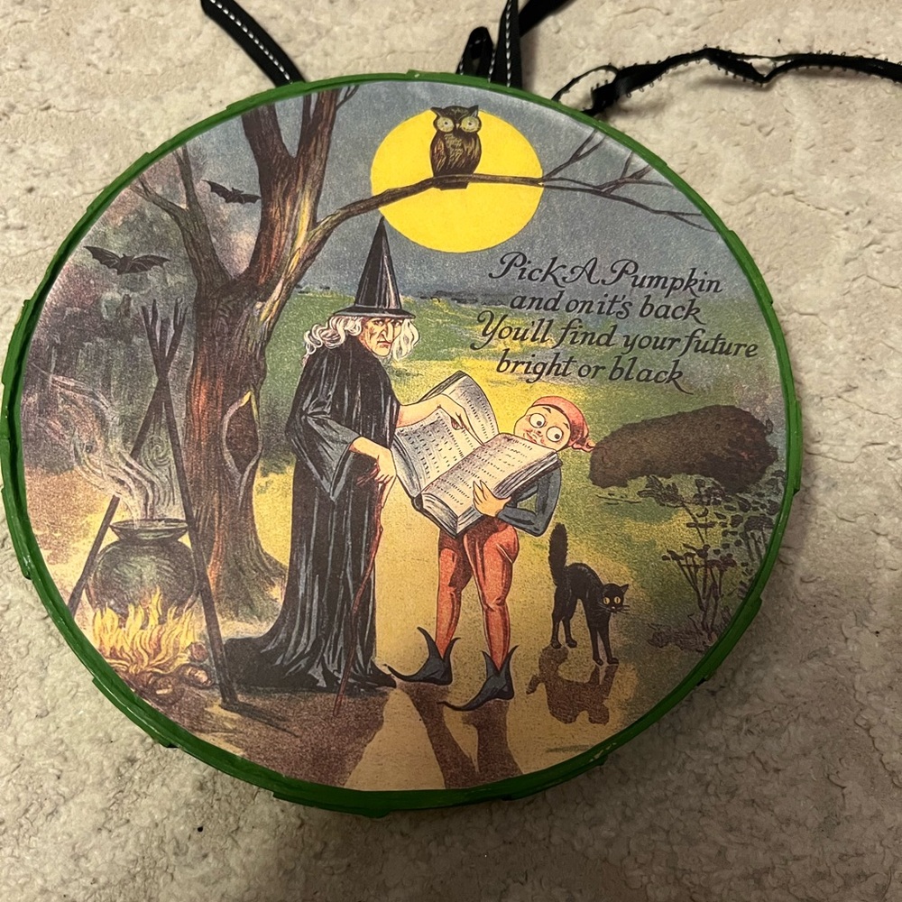 Bethany Lowe Hobgoblin Vintage Collection with Green Border